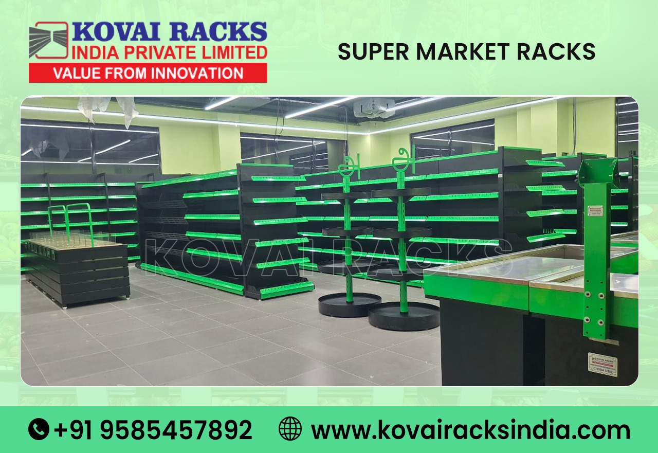 Supermarket Gondola Shelving Rack